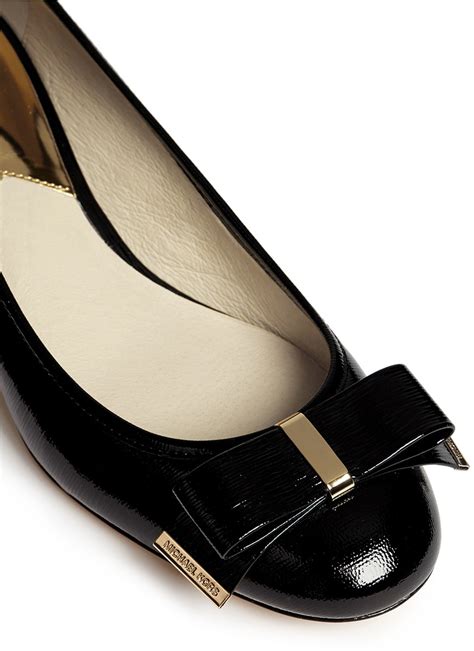 michael kors bow open heel pump|michael kors pumps.